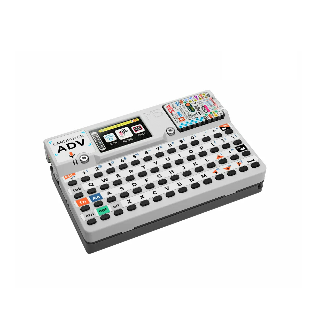 Портативный мини-компьютер M5Stack Cardputer-Adv version (ESP32-S3)